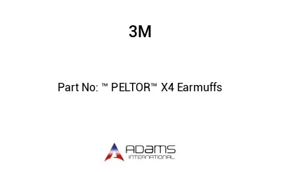 ™ PELTOR™ X4 Earmuffs