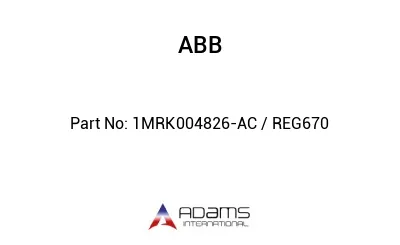 1MRK004826-AC / REG670