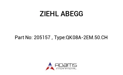 205157 , Type:QK08A-2EM.50.CH