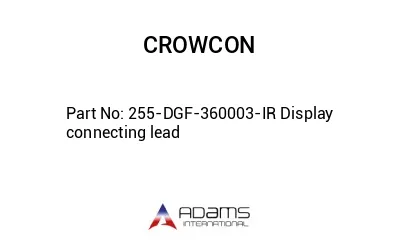 255-DGF-360003-IR Display connecting lead