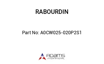 A0CW025-020P2S1
