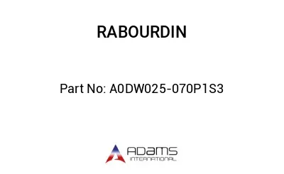 A0DW025-070P1S3