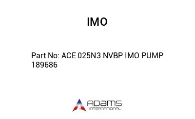 ACE 025N3 NVBP IMO PUMP 189686