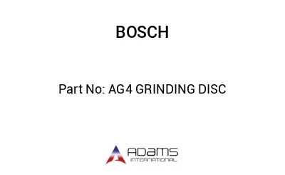 AG4 GRINDING DISC