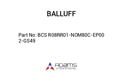 BCS R08RR01-NOM80C-EP00	2-GS49								