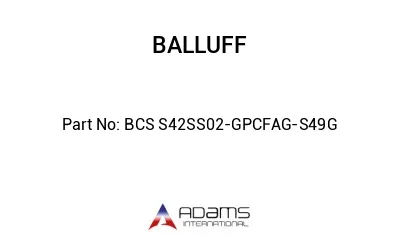 BCS S42SS02-GPCFAG-S49G									