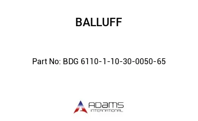 BDG 6110-1-10-30-0050-65									