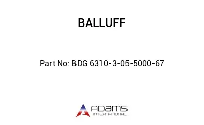 BDG 6310-3-05-5000-67									