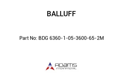 BDG 6360-1-05-3600-65-2M									