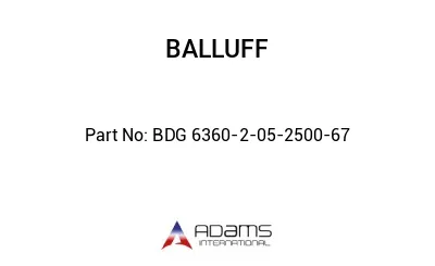 BDG 6360-2-05-2500-67									