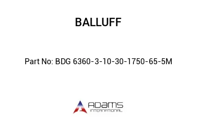 BDG 6360-3-10-30-1750-65-5M									