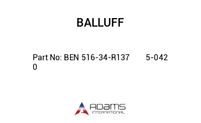 BEN 516-34-R137	5-042	0							