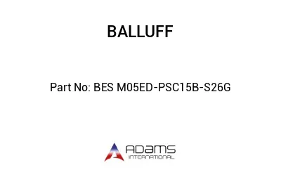 BES M05ED-PSC15B-S26G