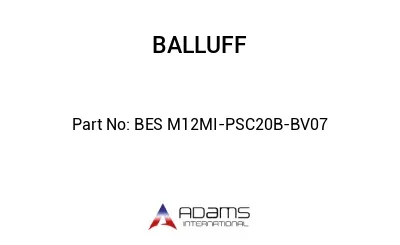 BES M12MI-PSC20B-BV07