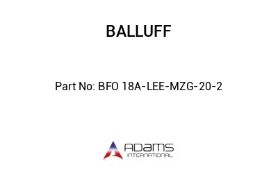 BFO 18A-LEE-MZG-20-2									