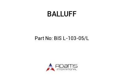 BIS L-103-05/L									