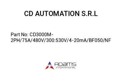 CD3000M-2PH/75A/480V/300:530V/4-20mA/BF050/NF