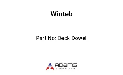Deck Dowel