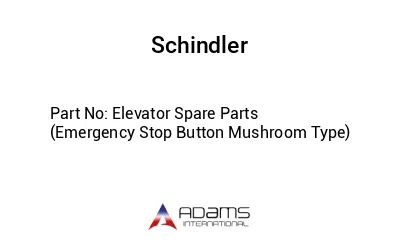 Elevator Spare Parts (Emergency Stop Button Mushroom Type)