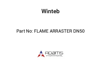 FLAME ARRASTER DN50