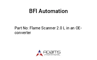Flame Scanner 2.0 L in an OE-converter