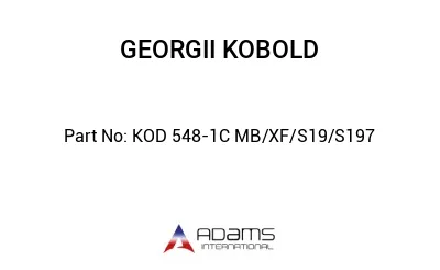 KOD 548-1C MB/XF/S19/S197