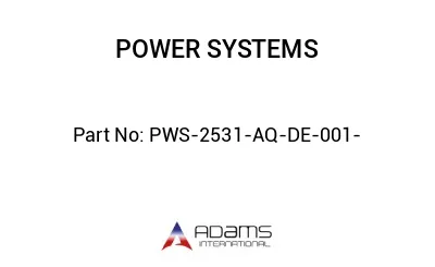 PWS-2531-AQ-DE-001-