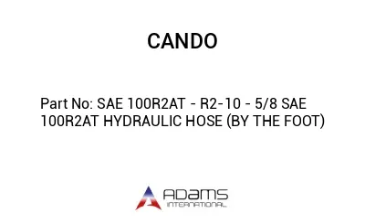 SAE 100R2AT - R2-10 - 5/8 SAE 100R2AT HYDRAULIC HOSE (BY THE FOOT)