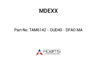 TAM6142 - OUD40 - DFAO MA