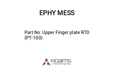 Upper Finger plate RTD (PT-100)